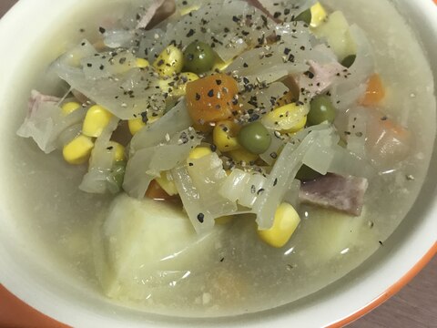 玉ねぎたっぷり☆トロトロ野菜スープ